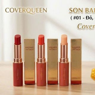 Son CoverQueen Sáp Dưỡng và màu gồm 4 màu 3 dưỡng son lì lâu trôi .Sĩ số lượng full giấy hóa đơn