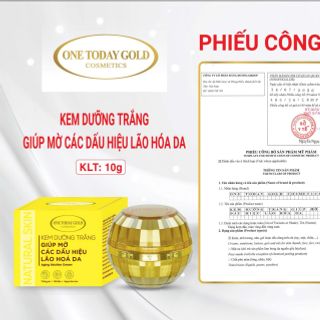 Mỹ phẩm One Today Gold Cty Đăng Dương bên e có đủ mẫu sản phẩm Sĩ giá tốt. Full hóa đơn giấy công bố