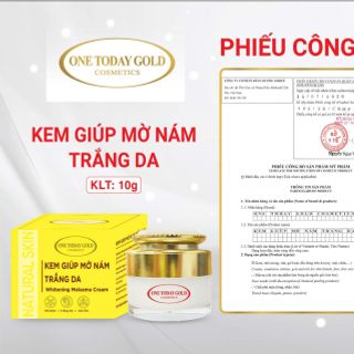 Mỹ phẩm One Today Gold Cty Đăng Dương bên e có đủ mẫu sản phẩm Sĩ giá tốt. Full hóa đơn giấy công bố