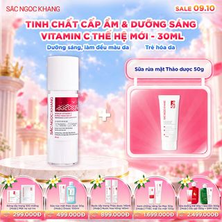 Serum Dưỡng Trắng Da Vitamin C [Chai 30ml] KÈM QUÀ TẶNG