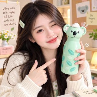 Bình giữ nhiệt thú cute 480ml siêu xinh