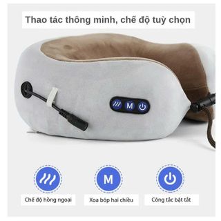 GỐI MASSAGE CỔ CHỮ U (T20)