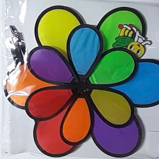 Chong Chóng 2 Tầng 6 Cánh 26x38cm Trang Trí Ngoài Trời, Quán Cafe
