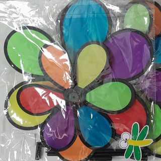 Chong Chóng 2 Tầng 6 Cánh 26x38cm Trang Trí Ngoài Trời, Quán Cafe