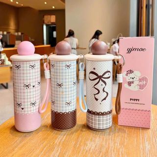 BGN Bình Giữ Nhiệt Núm Tròn Nơ (THÙNG 50C)