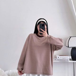 ÁO THUN SỌC TAY DÀI FORM UNISEX