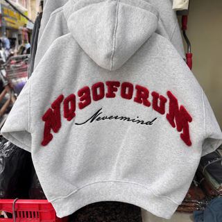 ÁO KHOÁC HOODIE ZIP THÊU XÙ FORM UNISEX