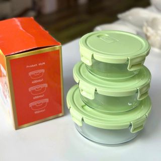 Set 3 lạnh thủy tinh TRÒN HR-L3 (THÙNG 12B)