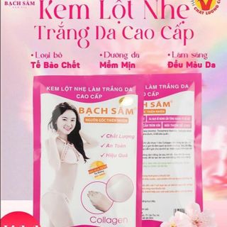 Kem lột Thay da sinh học Bạch Sâm gói 200g