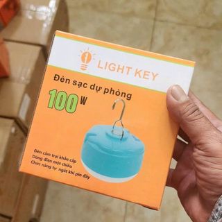 ĐÈN TÍCH ĐIỆN BÓNG DĨA 100w LIGHT KEY (PHI 136-T60)