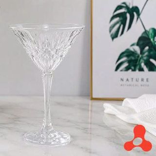 BỘ 6 LY UỐNG RƯỢU VANG PHỄU 260ml DIAMONDS GJB-1 (T8)