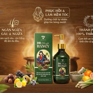Dầu gội DR HANCY Nam Nữ 300ml giảm Gàu ngứa Rụng Có đủ hóa đơn giấy công bố