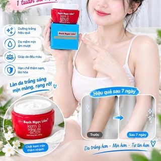 Ủ trắng body Bạch Ngọc Liên 330g . Đủ Loại Bạch ngọc liên FULL HÓA ĐƠN giấy công bố sản phẩm