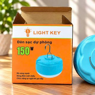 ĐÈN TÍCH ĐIỆN BÓNG DĨA 150w LIGHT KEY (PHI 145-T40)