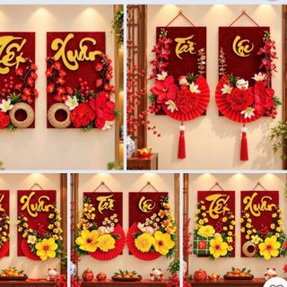 Cặp Liễng nhung treo tết