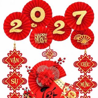 Set Mành trang trí tết 2027