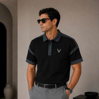 Áo Polo Vaumont Cotton Cao cấp. Chất vải cotton.