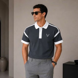 Áo Polo Vaumont Cotton Cao cấp. Chất vải cotton.
