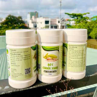 Bột Chuối Xanh Nguyên Chất Hộp 500g