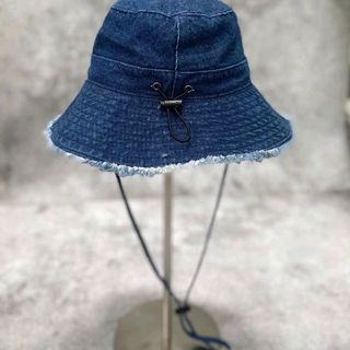 Nón bucket kaki jean vành trung nhà Humi Home