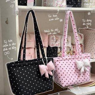 [Hàng Đặt Trước] [Tặng Charm] Túi tote hoạ tiết Hàng Thiết Kế  vừa laptop 13 inches Phù hợp cho nhiều hoạt động như đi làm học tập và du lịch