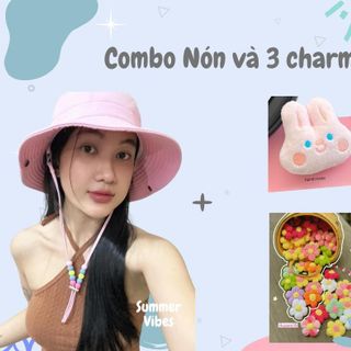 Mũ Bucket nữ CAO BỒI TRƠN (Dây Có Thể Tháo Rời) Chất Liệu Kaki Phong Cách Hàn Quốc Form Unisex phù hợp đi chơi, dạo phố, du lịch