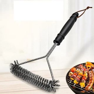 Cây cọ vệ sinh vỉ nướng bếp nướng BBQ, cọ bếp nướng, cọ bếp đa năng