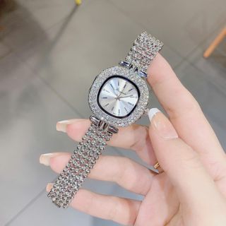 Set đồng hồ nữ phối trang sức lavender 4 món sang trọng Set Mâm Xôi Lavender