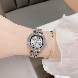 Set đồng hồ nữ phối trang sức lavender 4 món sang trọng Set Mâm Xôi Lavender