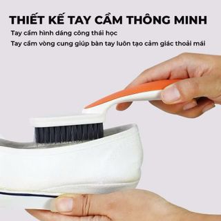 Bàn Chải Đánh Giày Cán Dài Mã 1080 Full VAT
