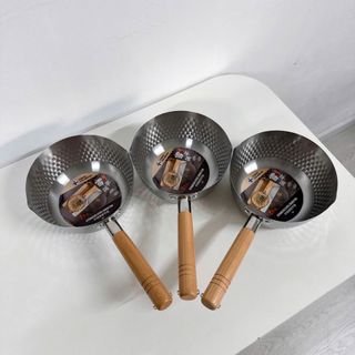 Chảo Sâu Lòng Tay Cầm Gỗ (THÙNG 60C)