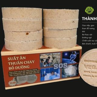 LƯƠNG KHÔ THUẦN CHAY siêu nén dinh dưỡng giàu đạm