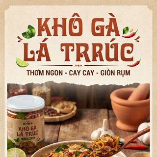 Khô Gà Lá Chúc Hộp 200Gr
