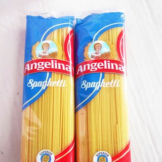 Mỳ Spaghetti, nhãn hiệu Angelina, 500 g/gói, xuất xứ Thổ Nhĩ Kỳ
