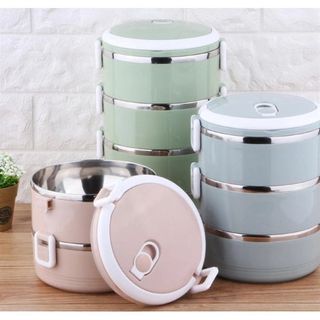 Cặp Lồng Nhựa 2 Tầng (THÙNG 100)