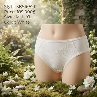 QUẦN LÓT REN TÀNG HÌNH SKS16621 - QUYẾN RŨ, TINH TẾ VÀ ÊM ÁI CẢ NGÀY!