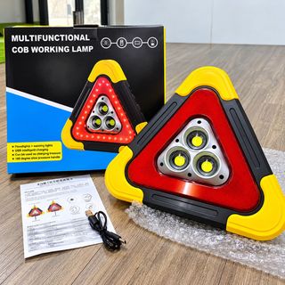 ĐÈN LED CẢNH BÁO NGUY HIỂM HÌNH TAM GIÁC