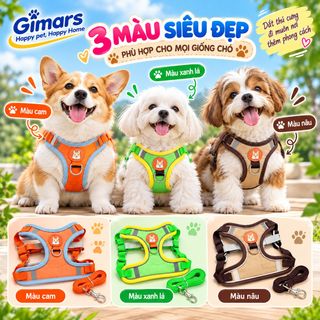 Dây dắt chó dạng yếm GIMARS