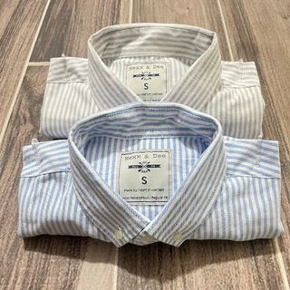 Áo sơ mi nam kẻ sọc vải Oxford tay dài ND