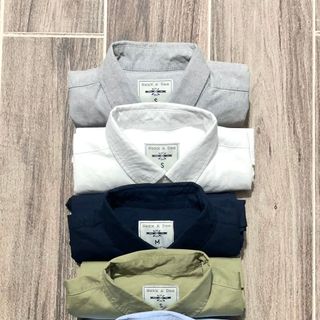 Áo sơ mi nam vải oxford tay ngắn ND
