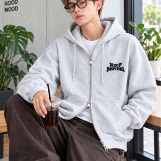 ÁO KHOÁC ZIP THÊU XÙ FORM BOXY CHO NAM