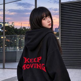 ÁO KHOÁC ZIP THÊU XÙ FORM BOXY CHO NAM