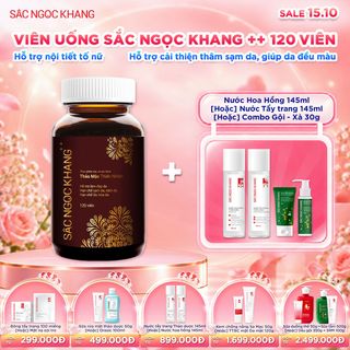 Viên Uống Sắc Ngọc Khang ++ [Hộp 120 Viên] KÈM QUÀ TẶNG