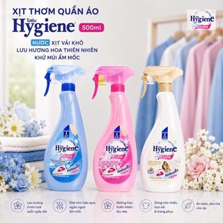 CHAI XỊT THƠM QUẦN ÁO HYGIENE THÁI LAN 550ml (T12)