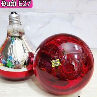 BÓNG ĐÈN HỒNG NGOẠI SƯỞI GÀ 100w ĐUI E27 CÓ HỘP (T50)