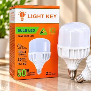 BÓNG ĐÈN LED TRỤ NHUÔM LIGHT KEY 50w (T30)