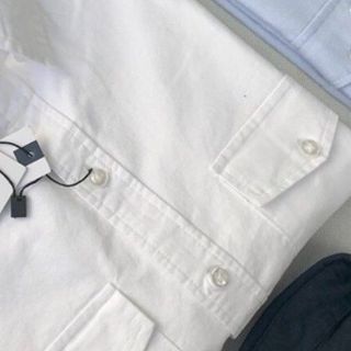 Áo sơ mi nam vải oxford tay dài hai túi ND