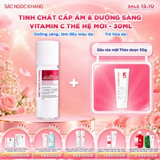 Serum Dưỡng Trắng Da Vitamin C [Chai 30ml] KÈM QUÀ TẶNG