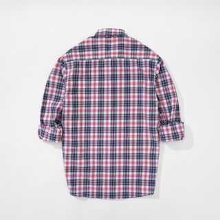 Áo sơ mi caro nam vải oxford tay dài ND