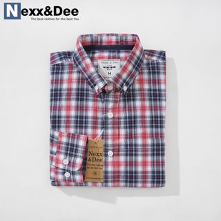 Áo sơ mi caro nam vải oxford tay dài  ND